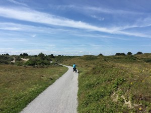fietspaden op Schiermonnikoog